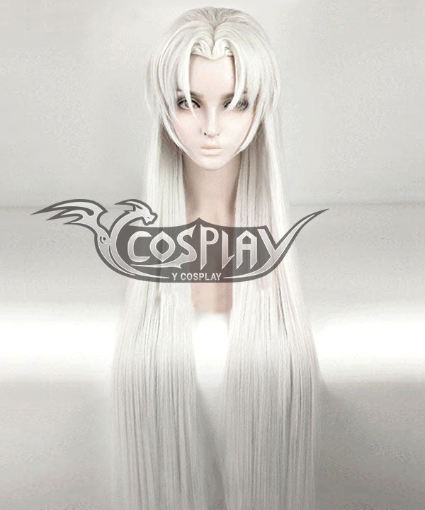 Inuyasha Sesshomaru Silver White Cosplay Wig