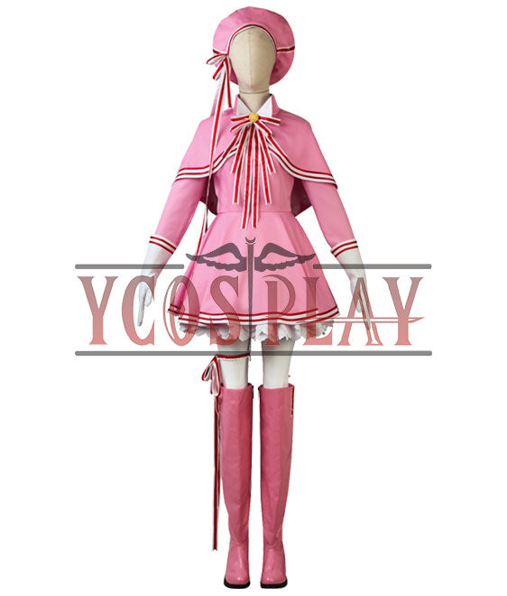 Cardcaptor Sakura: Clear Card Sakura Kinomoto Pink Lolita Dress Cosplay Costume