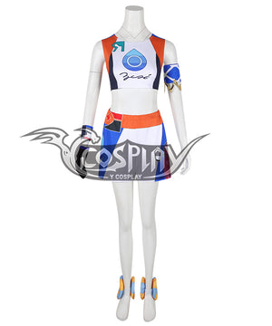 Pokemon Pok¡§|mon Sword and Shield Nessa Cosplay Costume