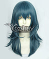 Fire Emblem: Three Houses Female Byleth Grey Green Cosplay Wig