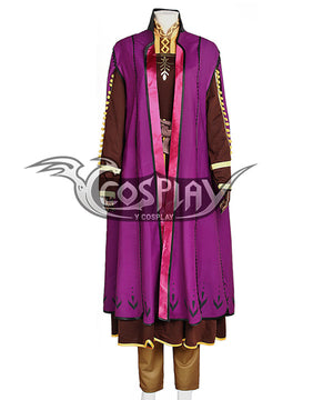 Disney Frozen 2 Anna Cosplay Costume