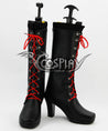 Danganronpa: Trigger Happy Havoc Junko Enoshima Black Shoes Cosplay Boots