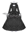 The Nightmare Before Christmas Female Jack Skellington Dress Halloween Cosplay Costume