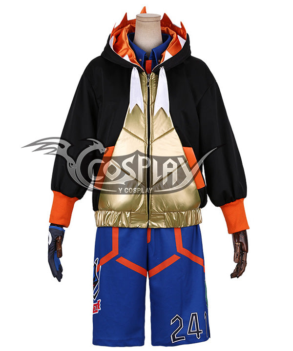 Pokemon Pokemon Sword and Shield Raihan Cosplay Costume