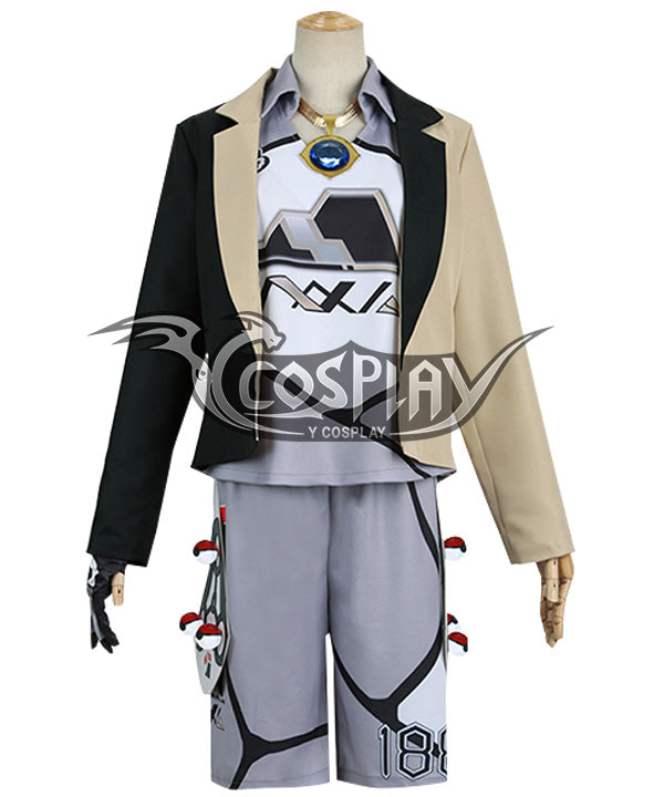 Pokemon Pok¡§|mon Sword And Shield Gordie Uniform Cosplay Costume