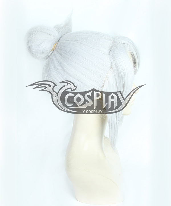 Valorant Jett White Cosplay Wig