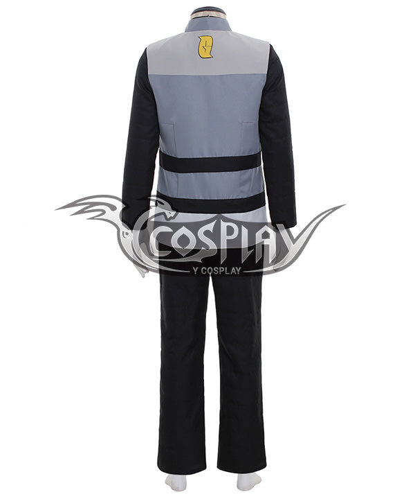 Pokemon Galactic Boss Cyrus Cosplay Costume