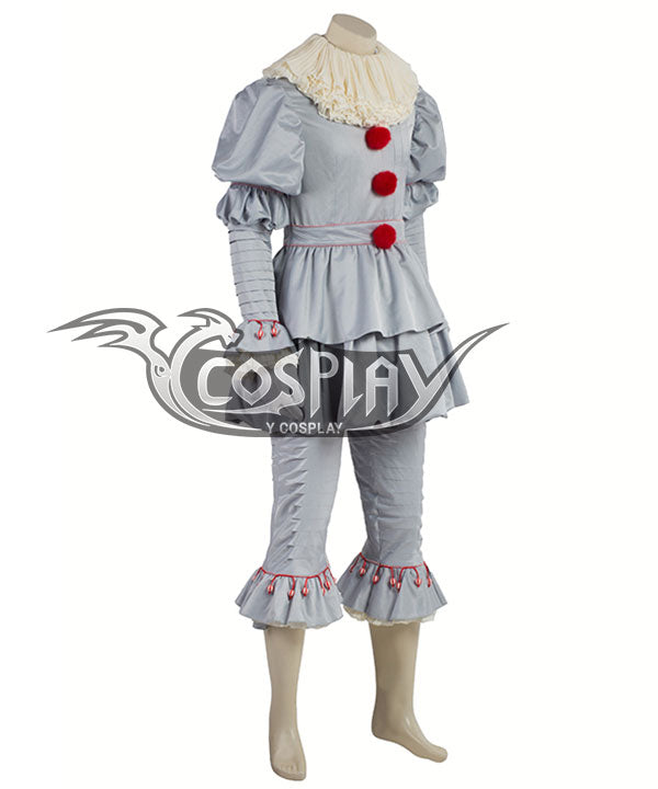 It 2017 Movie Pennywise Halloween Cosplay Costume