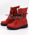Final Fantasy VII Remake FF7 Tifa Lockhart Red Cosplay Boots