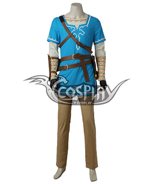 The Legend of Zelda: Breath of the Wild Link Cosplay Costume - No Boots