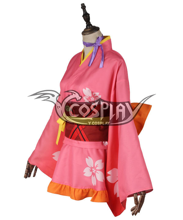 Kabaneri Of The Iron Fortress Mumei Kimono Cosplay Costume