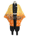 Demon Slayer: Kimetsu No Yaiba Agatsuma Zenitsu Cosplay Costume