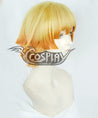 Demon Slayer: Kimetsu No Yaiba Agatsuma Zenitsu Yellow Orange Cosplay Wig