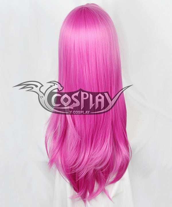 JOJO's Bizarre Adventure Golden Wind Diavolo Deep Pink Cosplay Wig