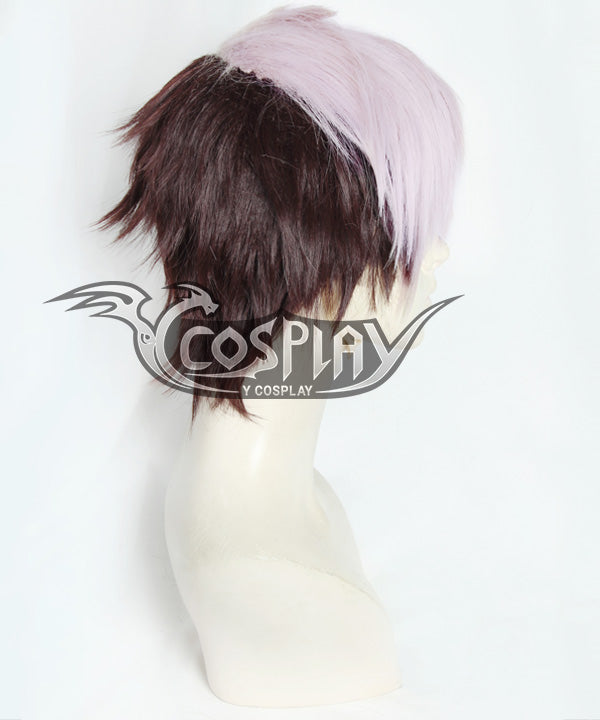 Jibaku Shounen Hanako-Kun Tsuchigomori Pink Brown Cosplay Wig