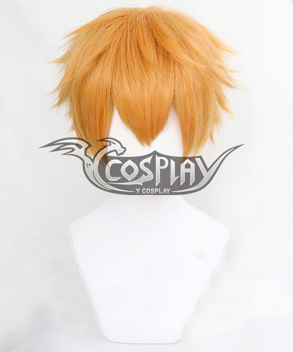 Jibaku Shounen Hanako-Kun Minamoto Teru Golden Cosplay Wig