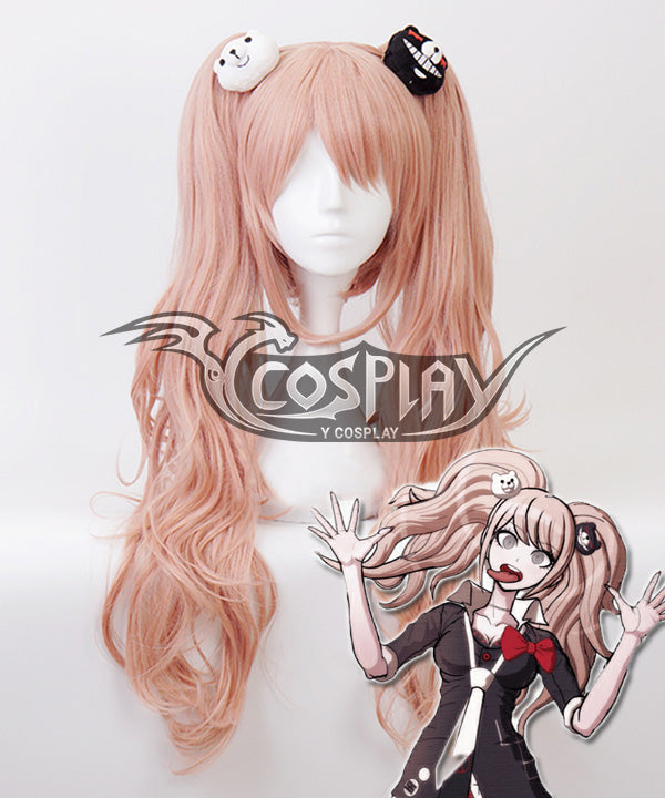 Danganronpa: Trigger Happy Havoc Junko Enoshima Orange Pink Cosplay Wig
