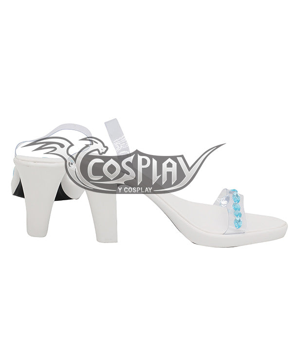 Disney Frozen 2 Elsa Blue Cosplay Shoes