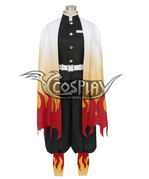 Demon Slayer: Kimetsu No Yaiba Rengoku Kyoujurou Cosplay Costume
