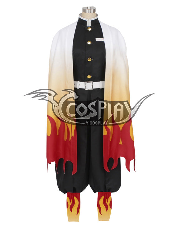 Demon Slayer: Kimetsu No Yaiba Rengoku Kyoujurou Cosplay Costume