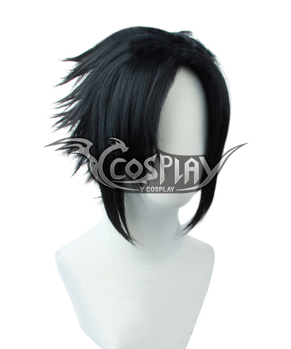 Naruto Sasuke Uchiha Black Cosplay Wig