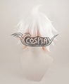 Super Danganronpa 2 Komaeda Nagito White Pink Cosplay Wig