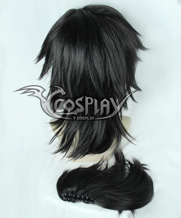 Demon Slayer: Kimetsu No Yaiba Giyuu Tomioka Black Cosplay Wig