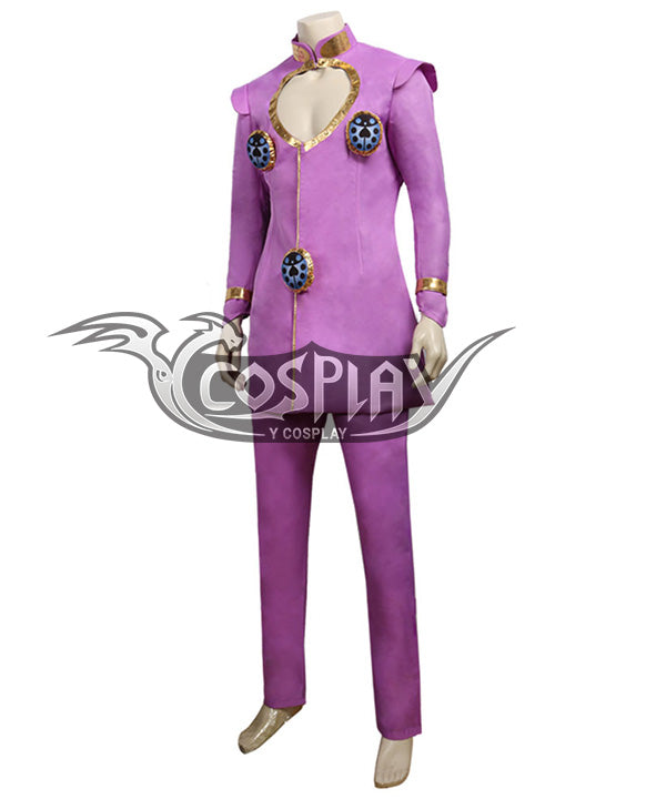 JoJo's Bizarre Adventure: Vento Aureo Golden Wind Giorno Giovanna Cosplay Costume