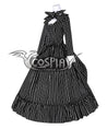 The Nightmare Before Christmas Female Jack Skellington Dress Halloween Cosplay Costume