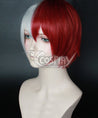 My Hero Academia Boku no Hero Akademia Shoto Todoroki Red White Cosplay Wig
