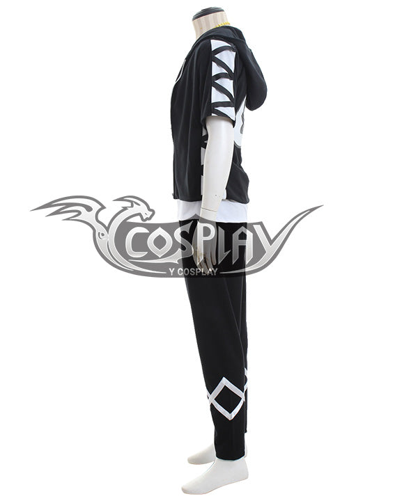 Pokemon Sun and Moon Team Skull Guzma Cosplay Costume