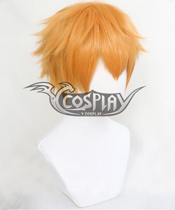 Jibaku Shounen Hanako-Kun Minamoto Teru Golden Cosplay Wig