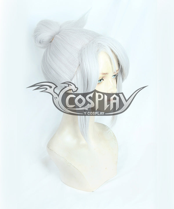 Valorant Jett White Cosplay Wig