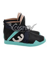 Valorant Jett Black Blue Cosplay Shoes