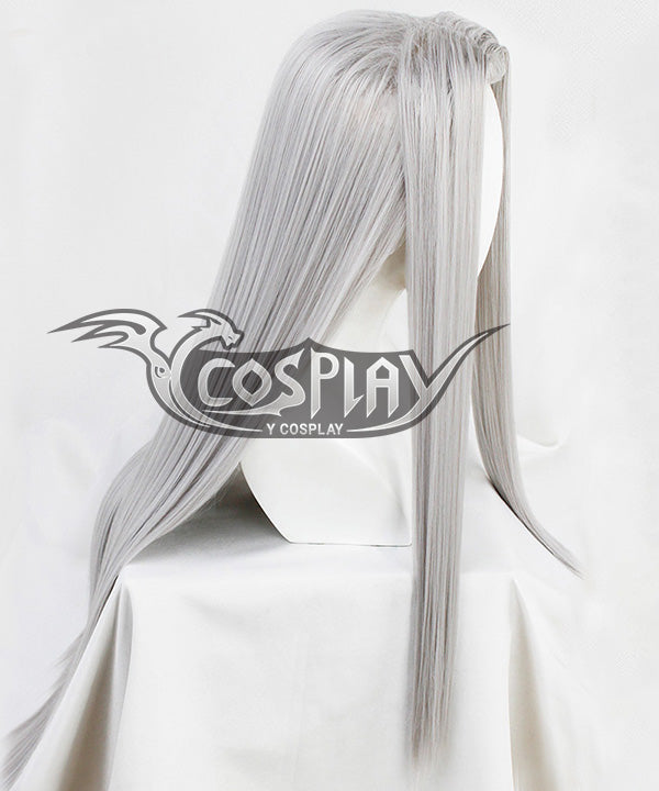 Final Fantasy VII Remake FF7 Sephiroth Silver Cosplay Wig