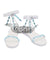 Disney Frozen 2 Elsa Blue Cosplay Shoes