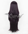 Super Danganronpa Dangan Ronpa 2 Mikan Tsumiki Black Purple Cosplay Wig