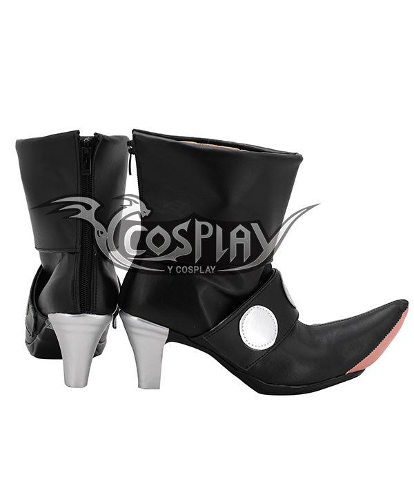 Pokemon Pok¨¦mon Sword And Shield Marnie Black Cosplay Shoes