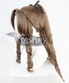 Final Fantasy VII Remake FF7 Aerith Gainsborough Formal Brown Cosplay Wig
