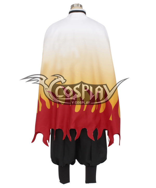 Demon Slayer: Kimetsu No Yaiba Rengoku Kyoujurou Cosplay Costume