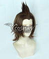 Kingdom Hearts Birth by Sleep Terra Brown Cosplay Wig