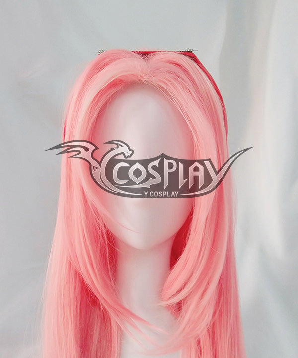 Naruto Haruno Sakura Pink Long Cosplay Wig - No Headwear