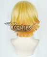 Demon Slayer: Kimetsu No Yaiba Agatsuma Zenitsu Yellow Orange Cosplay Wig
