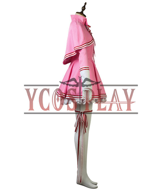 Cardcaptor Sakura: Clear Card Sakura Kinomoto Pink Lolita Dress Cosplay Costume