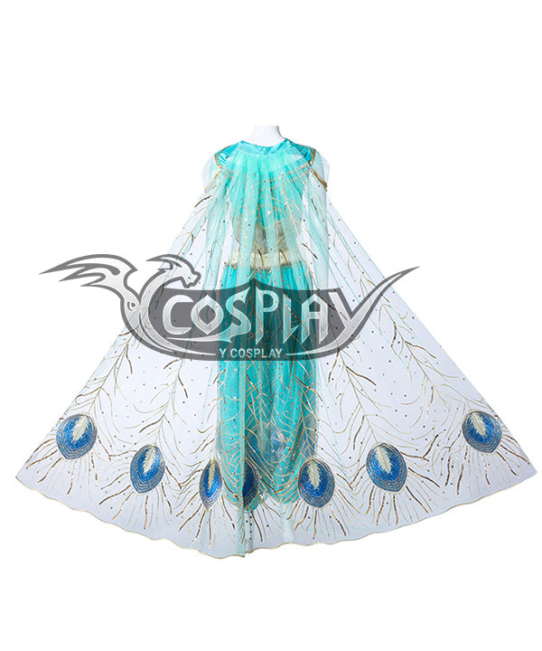 Disney 2019 ALADDIN Princess Jasmine Cosplay Costume