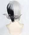 Dr.Stone Gen Asagiri Black White Cosplay Wig