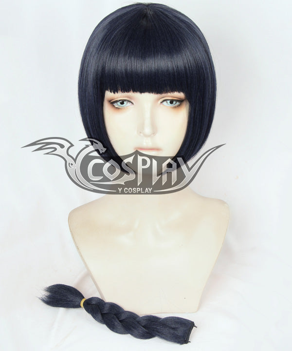 JoJo's Bizarre Adventure: Vento Aureo Golden Wind Bruno Bucciarati Black Blue Purple Cosplay Wig