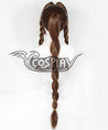 Final Fantasy VII remake FF7 Aerith Gainsborough Aeris Brown Cosplay Wig