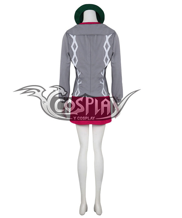 Pokemon Pok¡§|mon Sword and Pok¡§|mon Shield Female Trainer Cosplay Costume