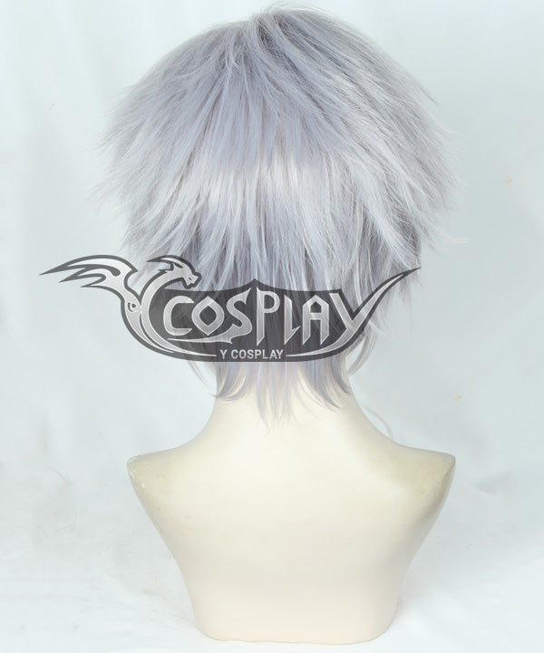 Kingdom Hearts III Riku Silver Grey Cosplay Wig